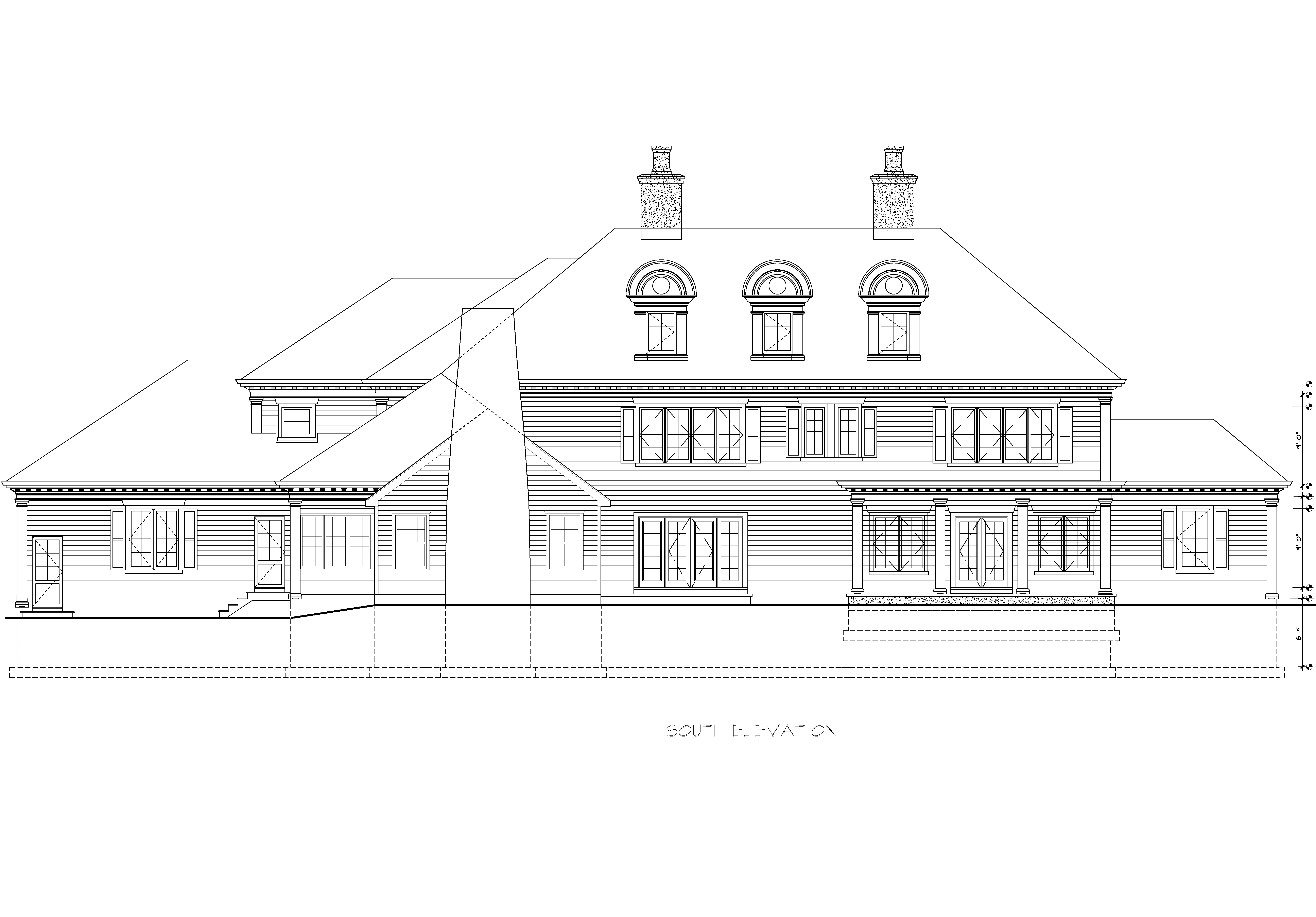 Private Office Conversion, Rye, New York — Construction Documents & BIM Modeling